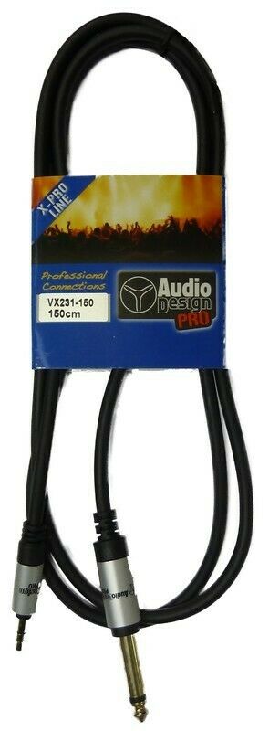 Audio Design VX231-5 Cavo Jack 3.5-6.3 5m