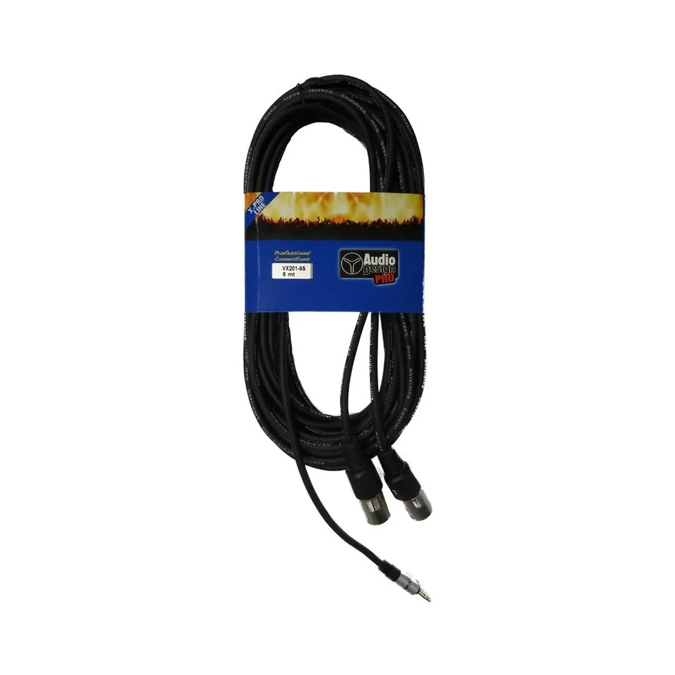 Audio Design Pro VX201-6S cavo jack-XLR 6 m