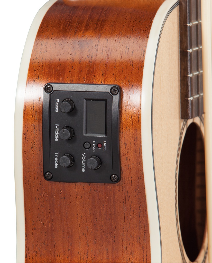 IKI Bass AB4 Ukulele Basso Basso Elettrico Compatto