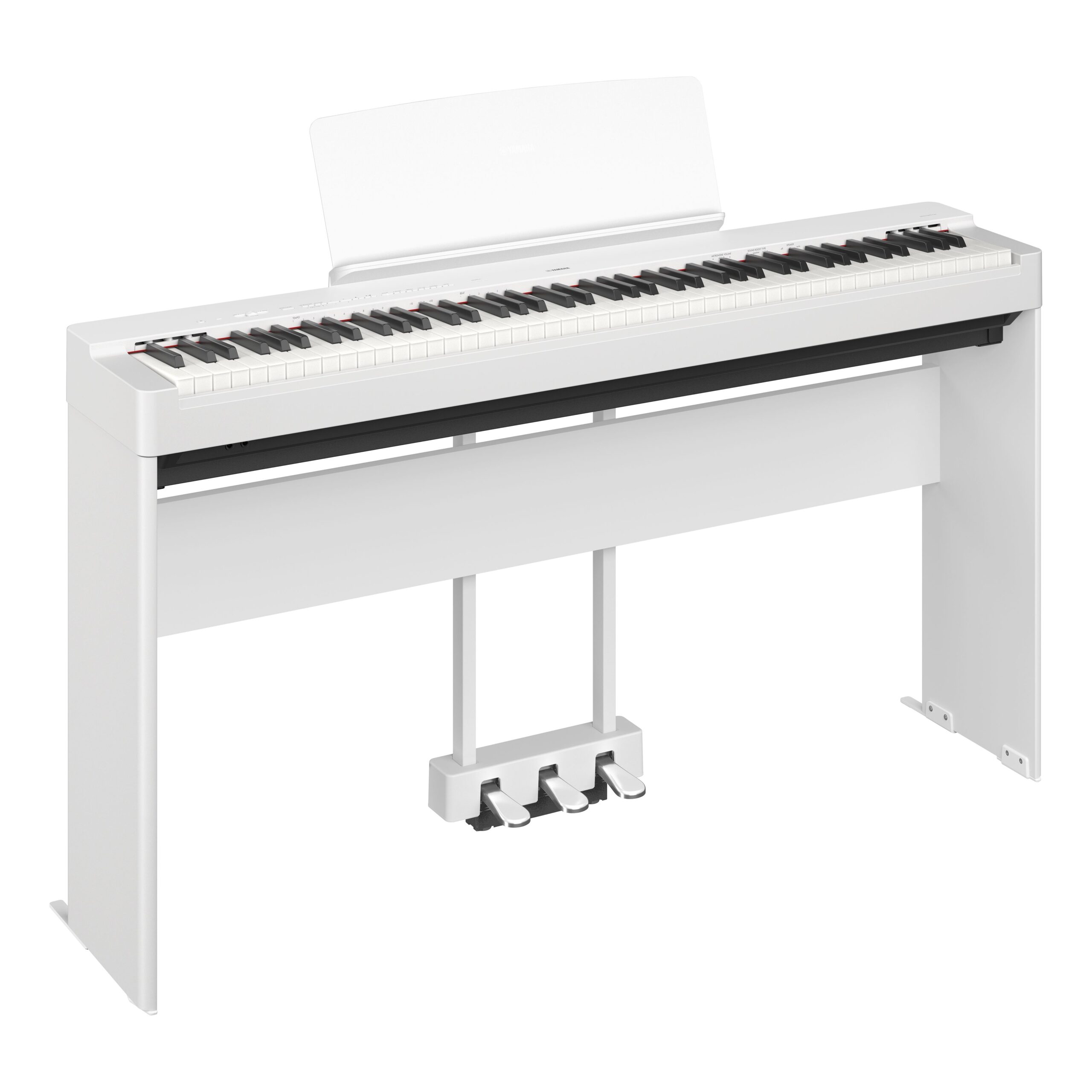 Yamaha P-225 pianoforte digitale bianco bundle 88 tasti pesati