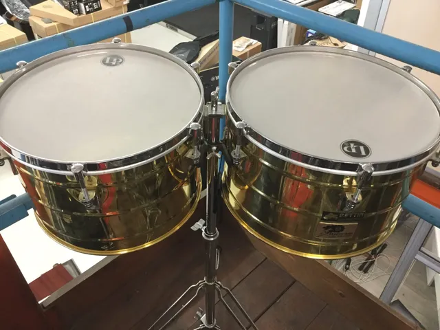 Latin Percussion Timbales percussioni latine in metallo