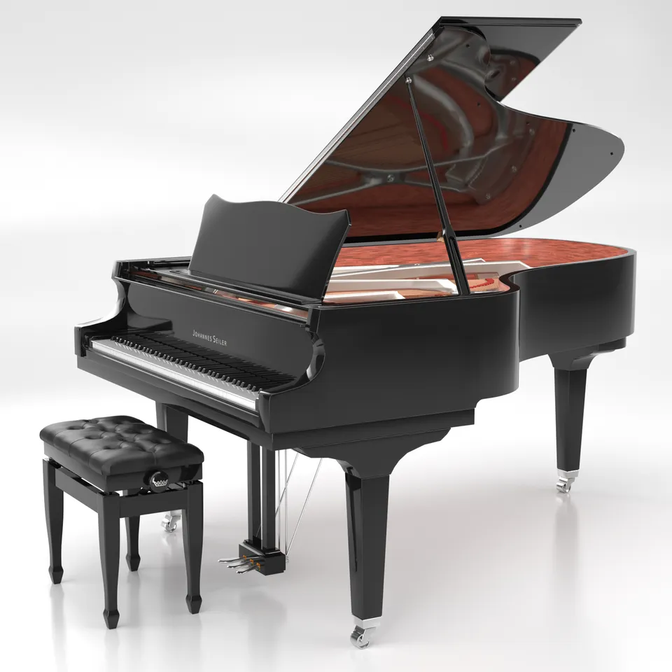Seiler Johannes Seiler GS-208 pianoforte a coda ebony polish 208 cm