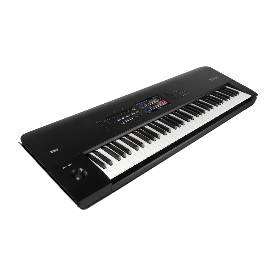 Korg Nautilus 73 Workstation Synth 73 Tasti Touch Display