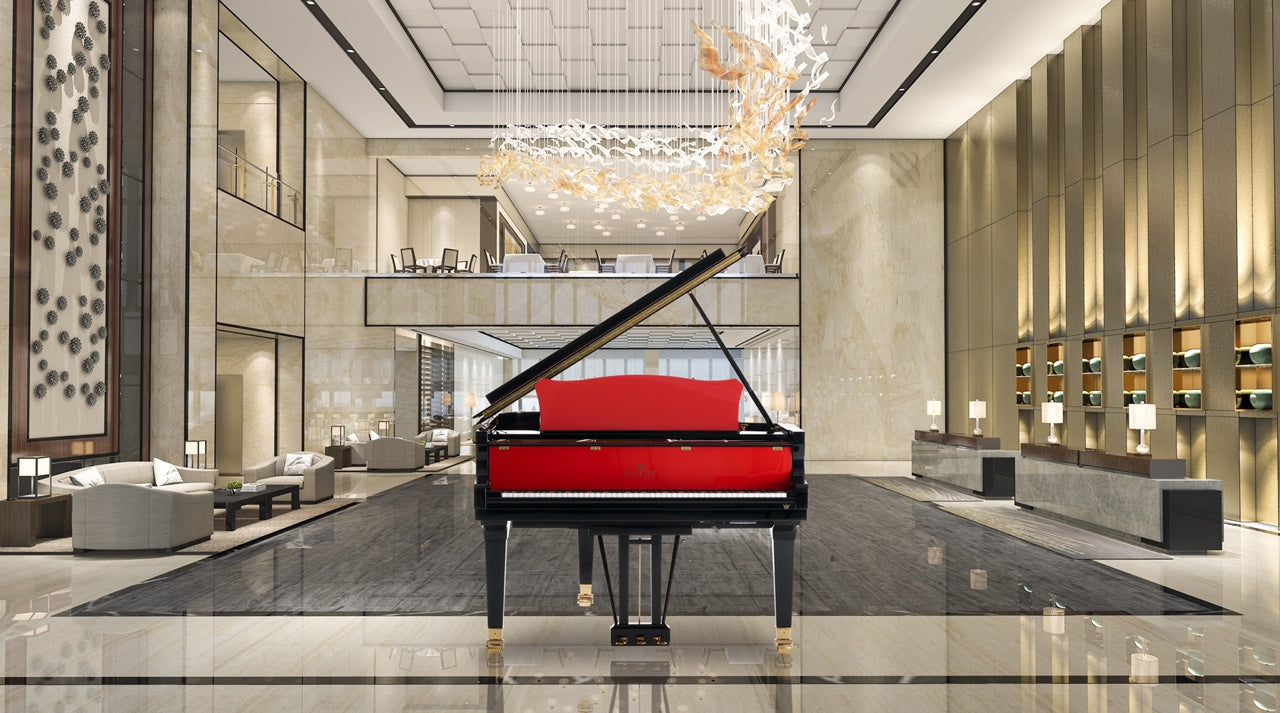 Eduard Seiler ED-186ZF pianoforte a coda Maestro Pro QRS