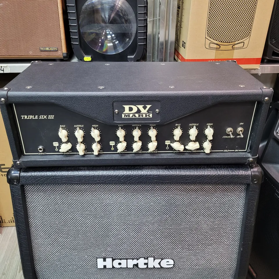 DV Mark Triple Six III Testata chitarra 120W usata