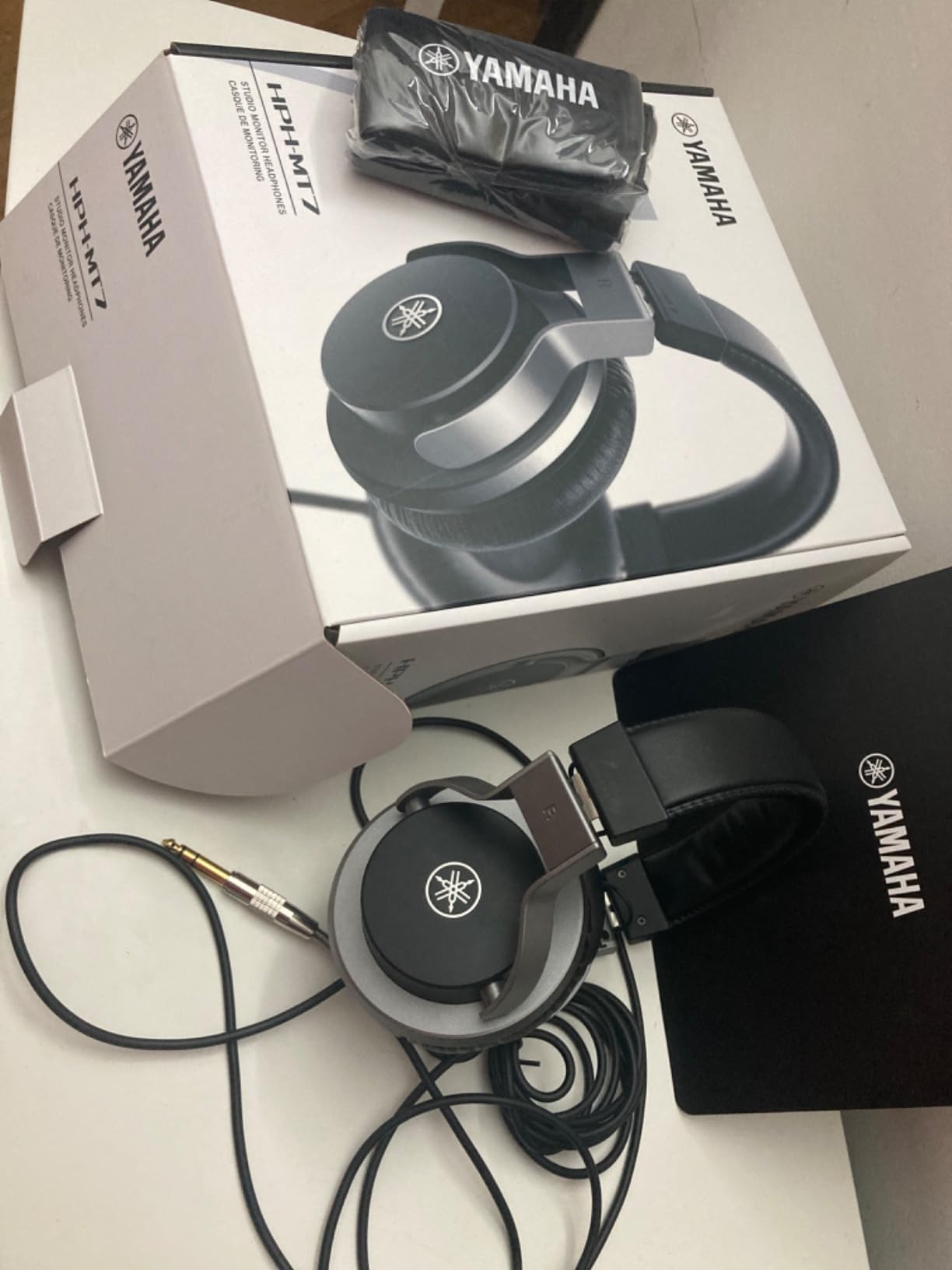 Yamaha HPH-MT7 cuffie studio over ear bianco monitor