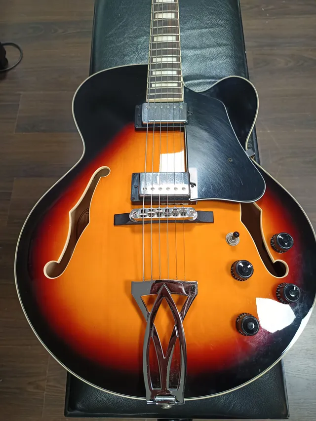 Ibanez AF75 Brown Sunburst Chitarra Jazz Usata