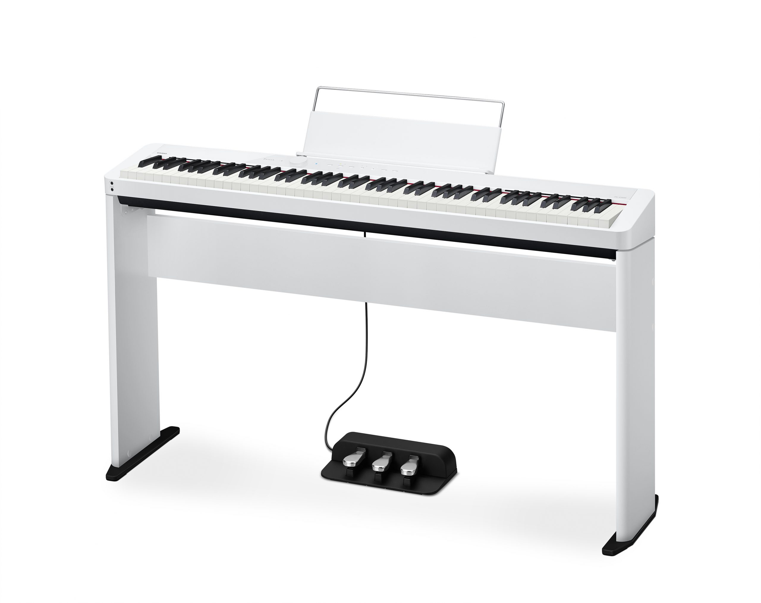 Casio PX-S1100 pianoforte digitale bianco bundle cuffia