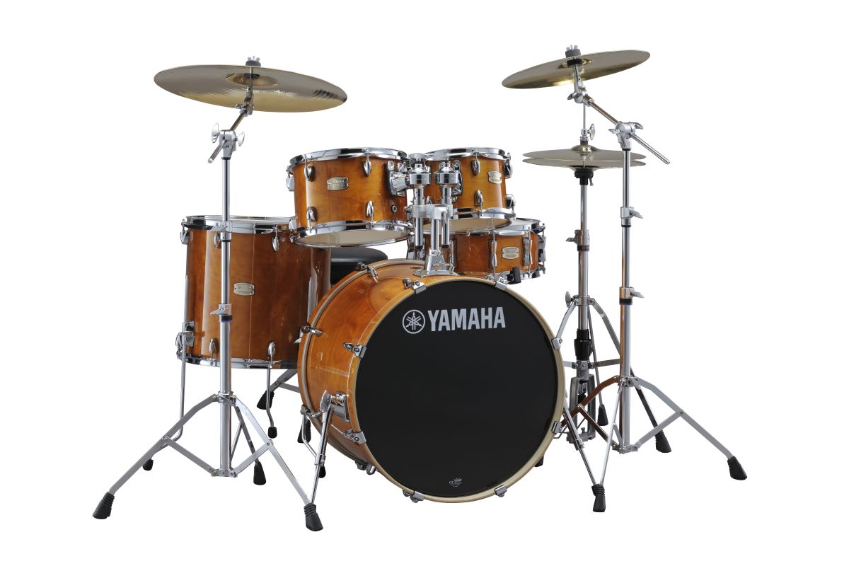 Yamaha Stage Custom Birch batteria acustica 22 Honey Amber betulla