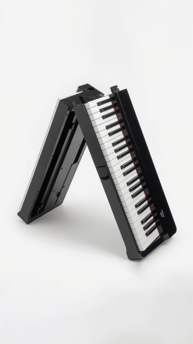 Terence V70 Pianoforte Pieghevole 88 Tasti Nero 50W