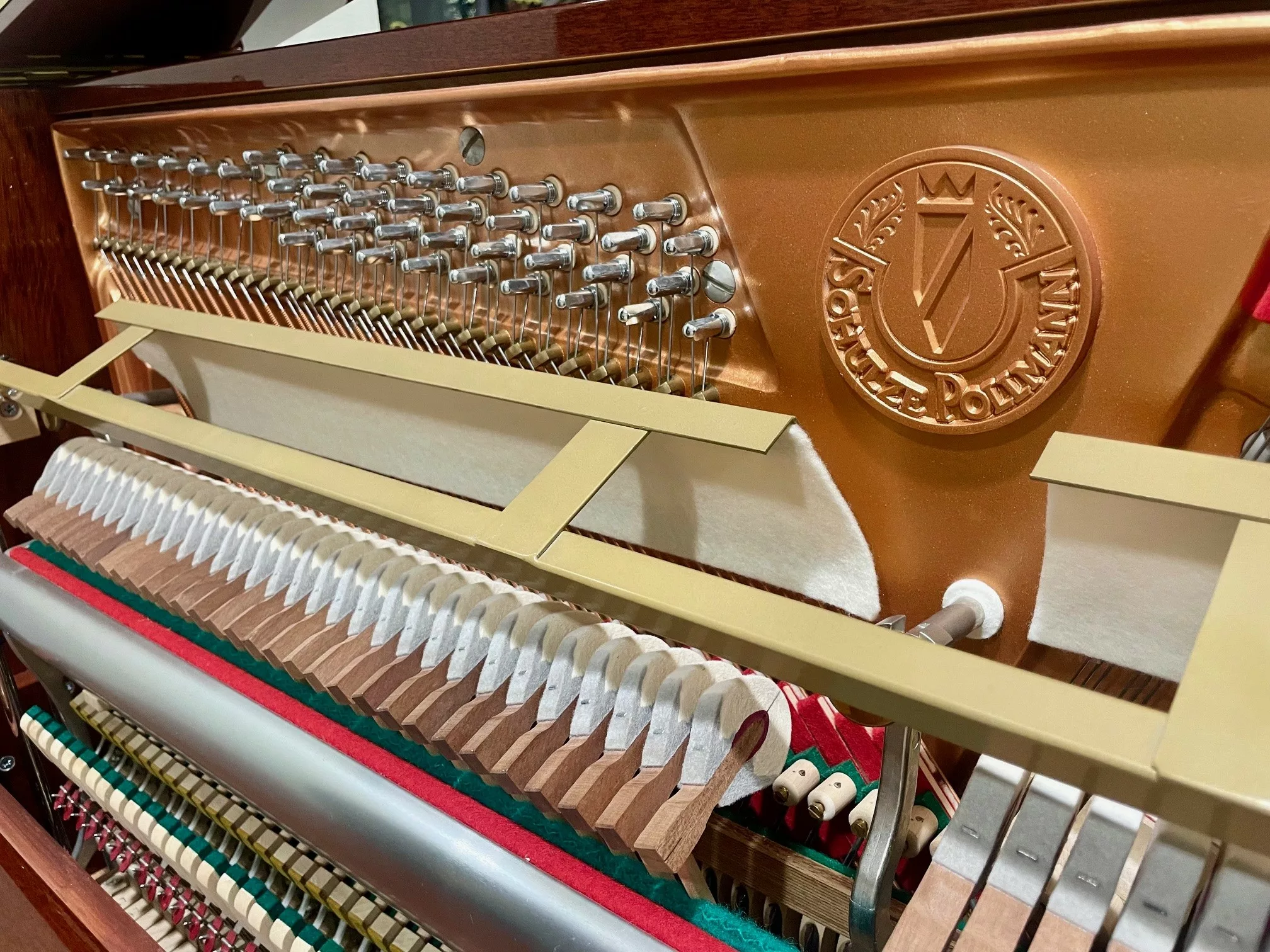 Schulze Pollmann 126 Masterpiece pianoforte verticale mogano 126 cm
