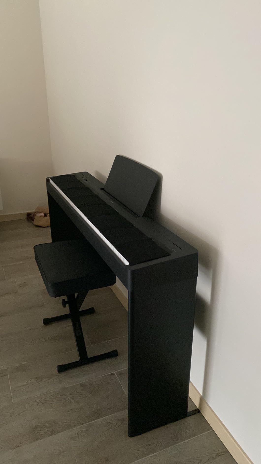 Yamaha L-100 supporto pianoforte digitale legno nero P-145