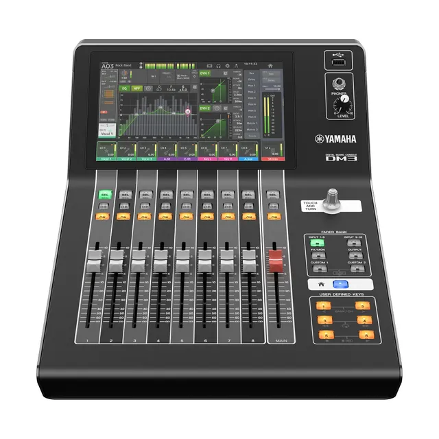 Yamaha DM3 Dante mixer digitale 16 canali compatto