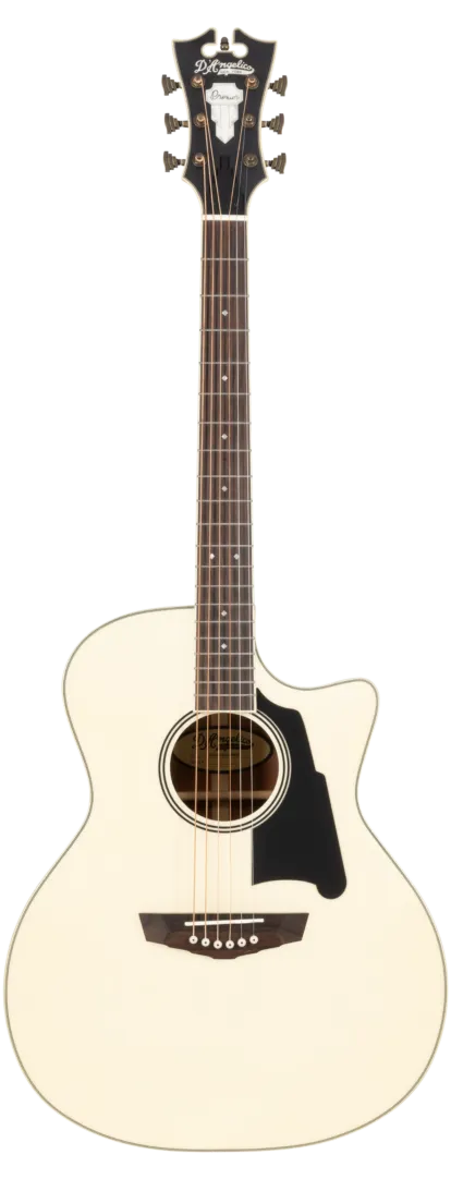 D'Angelico Premier Gramercy chitarra acustica cream ex demo