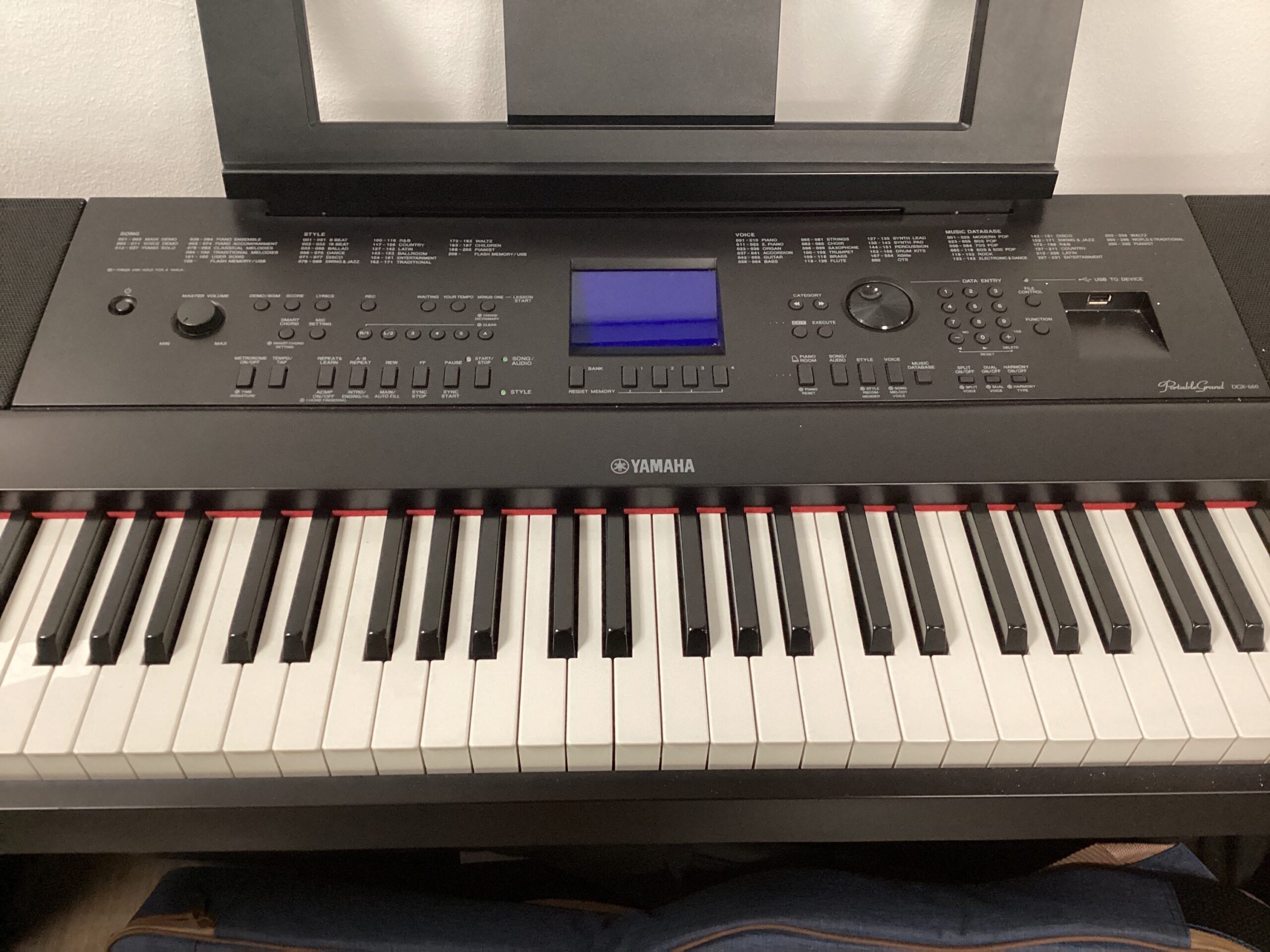 Yamaha DGX-660 Tastiera 88 Tasti Usato Occasione