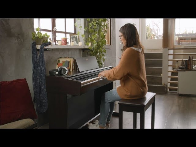 Yamaha Arius YDP-145R pianoforte digitale palissandro 88 tasti