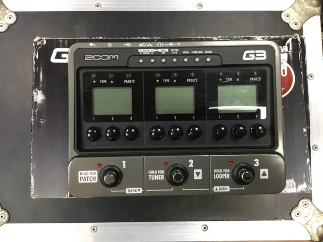 Zoom G3 Pedaliera multieffetto chitarra con looper