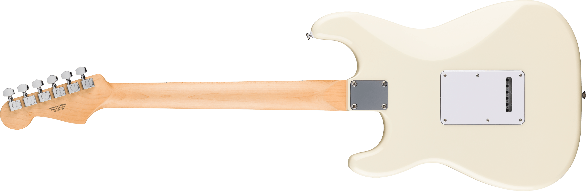 Fender Standard Stratocaster Elettrica Olympic White SSS