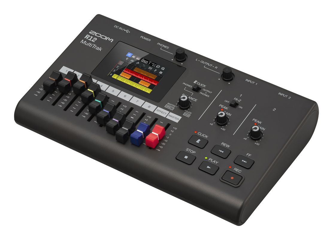 Zoom R12 registratore digitale multitraccia interfaccia USB-C