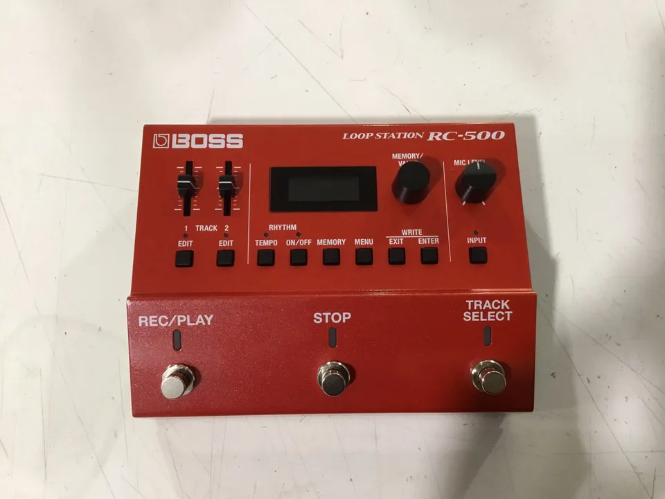 Boss RC-500 Looper Pedale Stereo 2 Tracce Occasione
