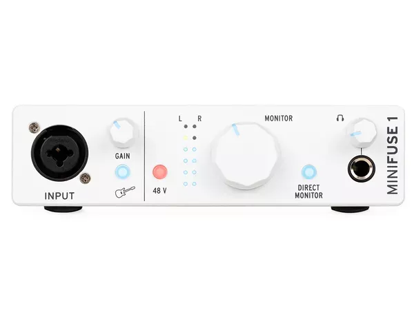 Arturia MiniFuse 1 Interfaccia audio USB-C Bianca solo