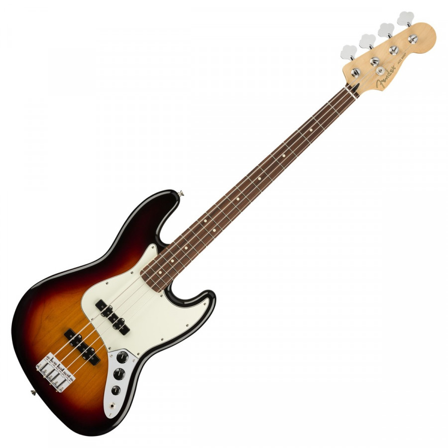 Fender Player Jazz Bass 3 Tone Sunburst Pau Ferro
