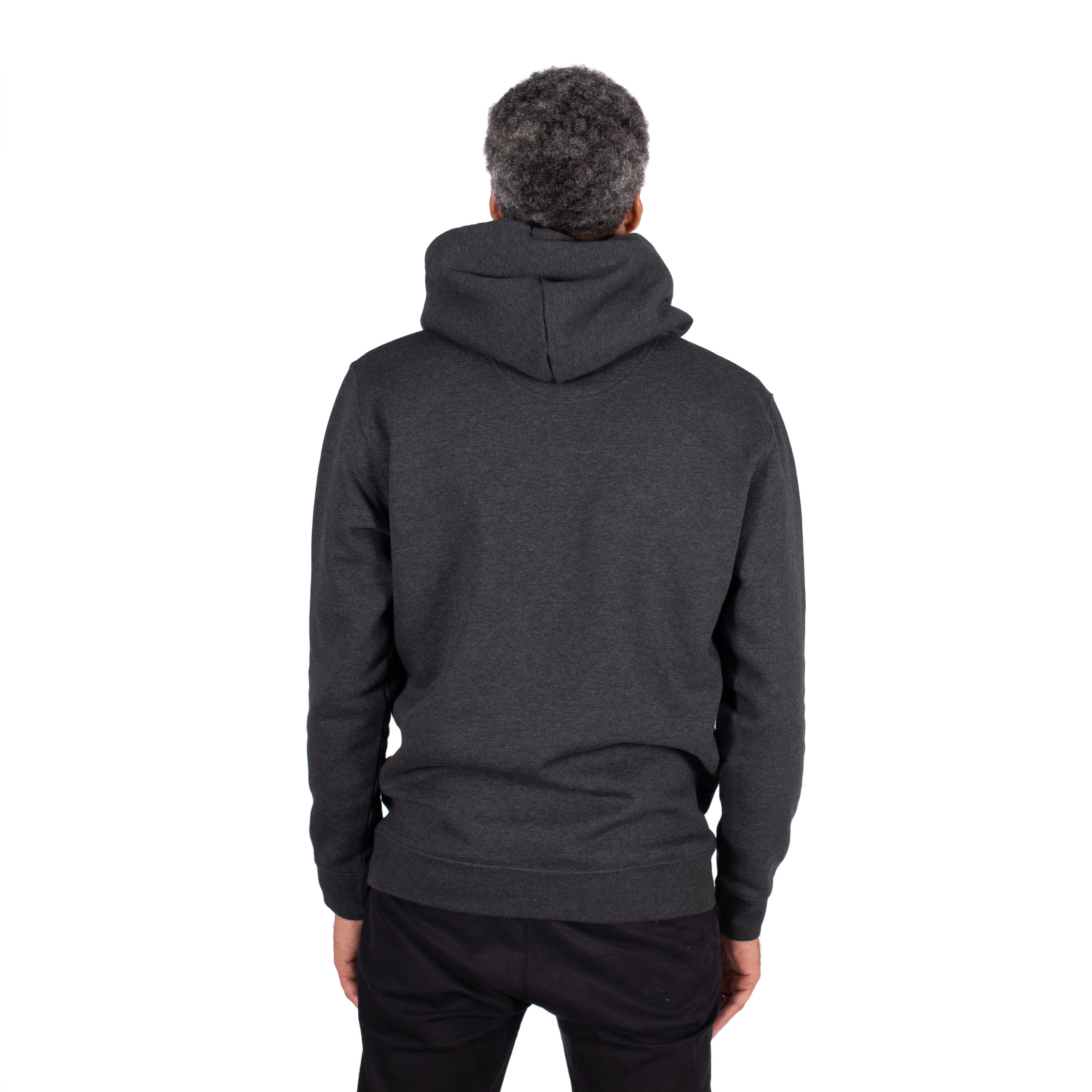Rhodes Hoodie felpa cappuccio grigia slate grey cotone