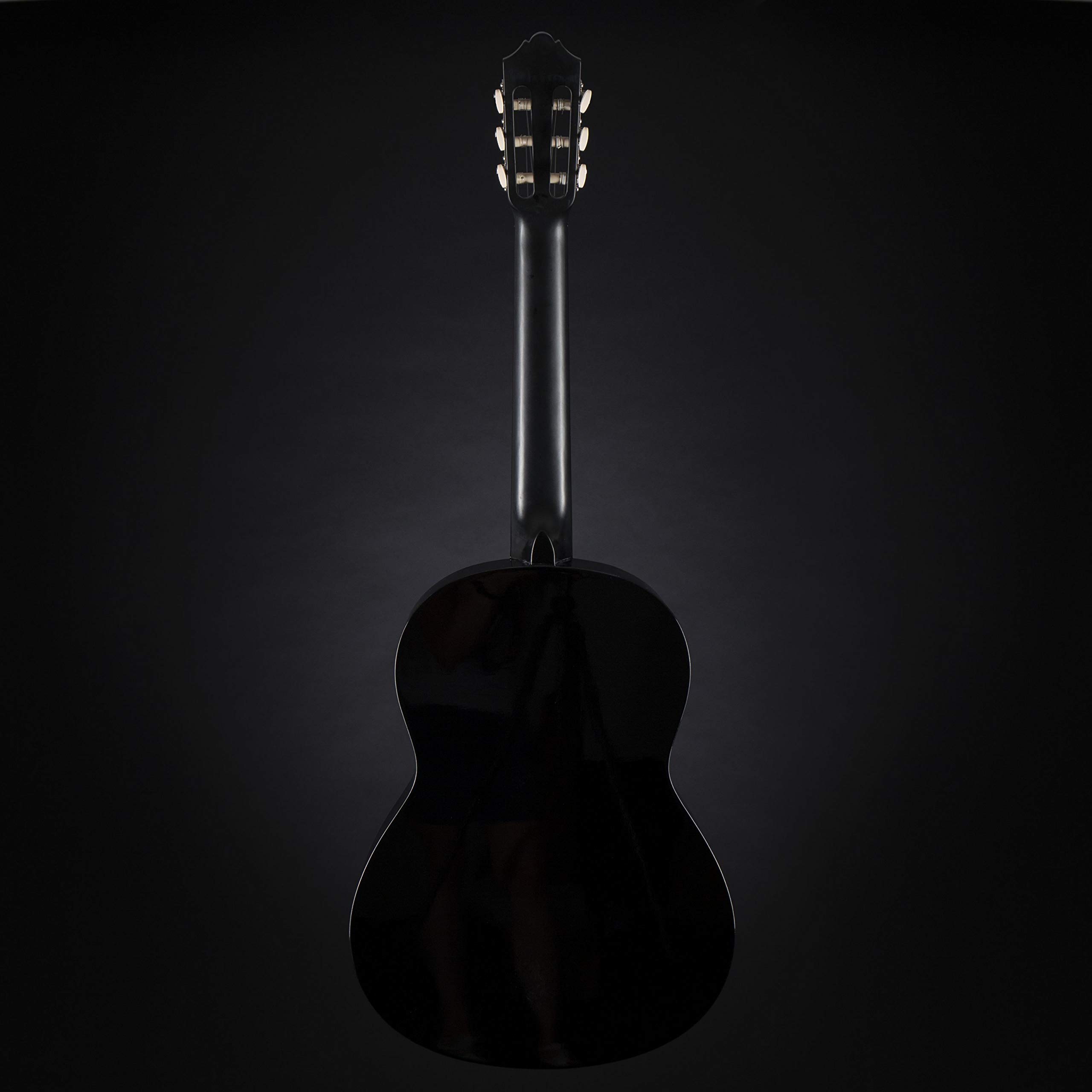 Yamaha C40BLII Chitarra Classica 4/4 Nera 6 Corde Nylon Principianti