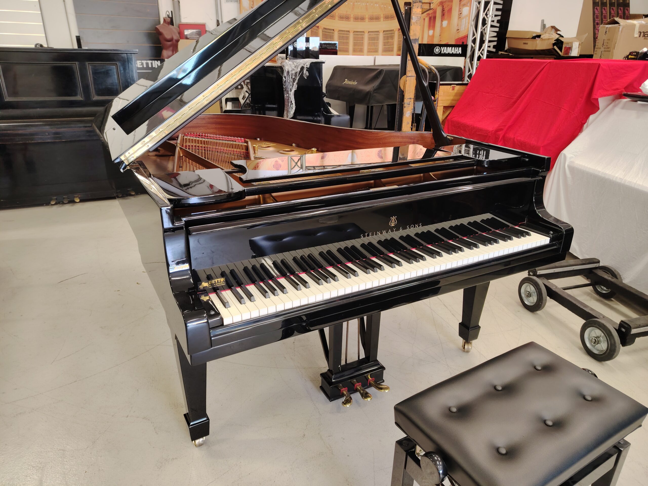 Steinway & Sons A188 pianoforte coda occasione 188 cm