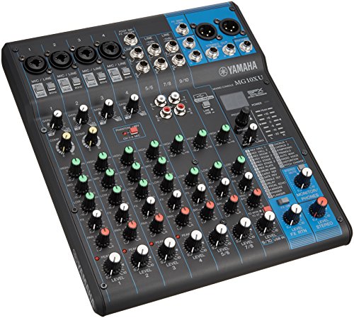 Yamaha MG10XU Mixer 10 Canali USB Effetti SPX D-PRE