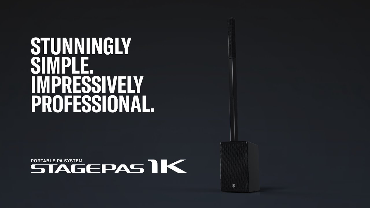 Yamaha Stagepas 1K MK2 Sistema PA portatile all-in-one