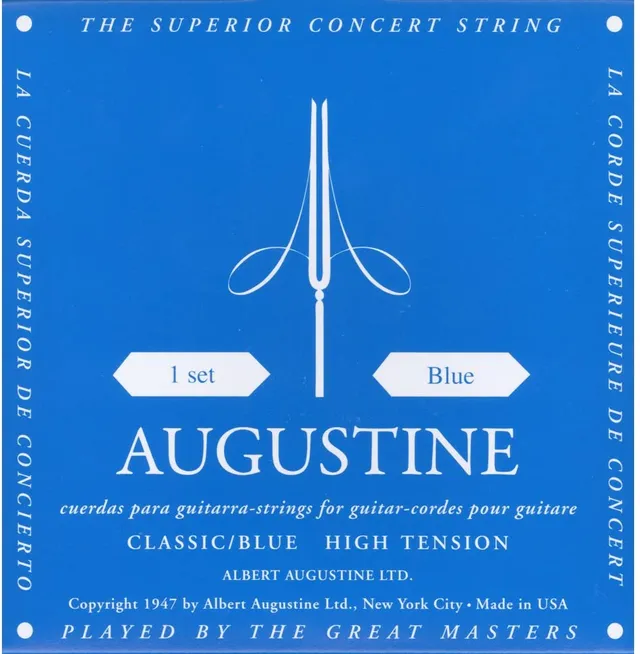 Augustine Blue Corde Chitarra Classica Alta Tensione