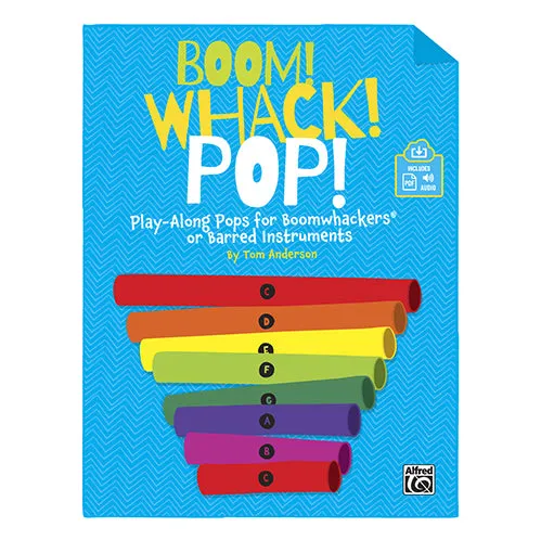 Boomwhackers Boom Whack Pop libro play-along 8 brani