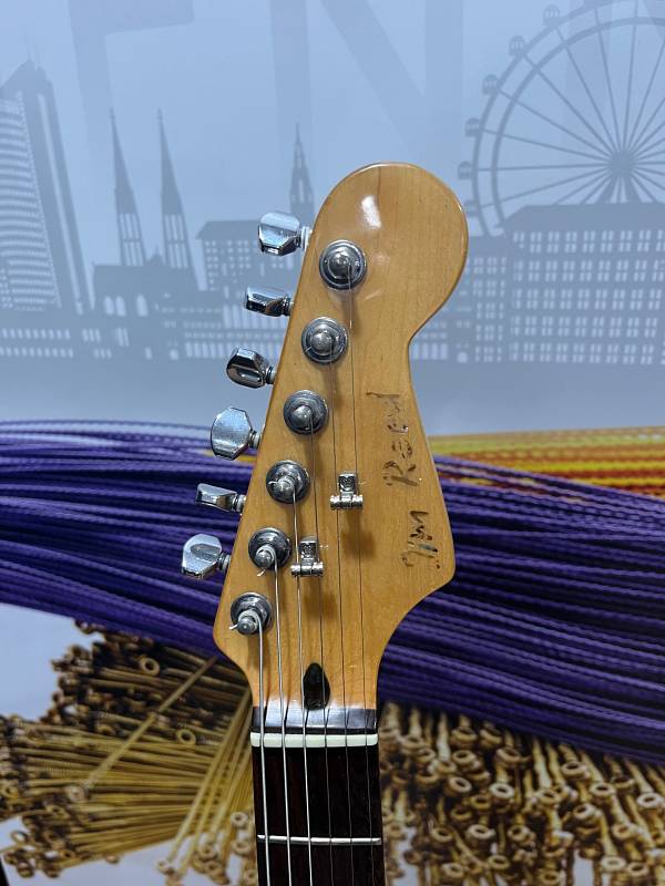 Jim Reed Stratocaster chitarra elettrica usata Wilkinson