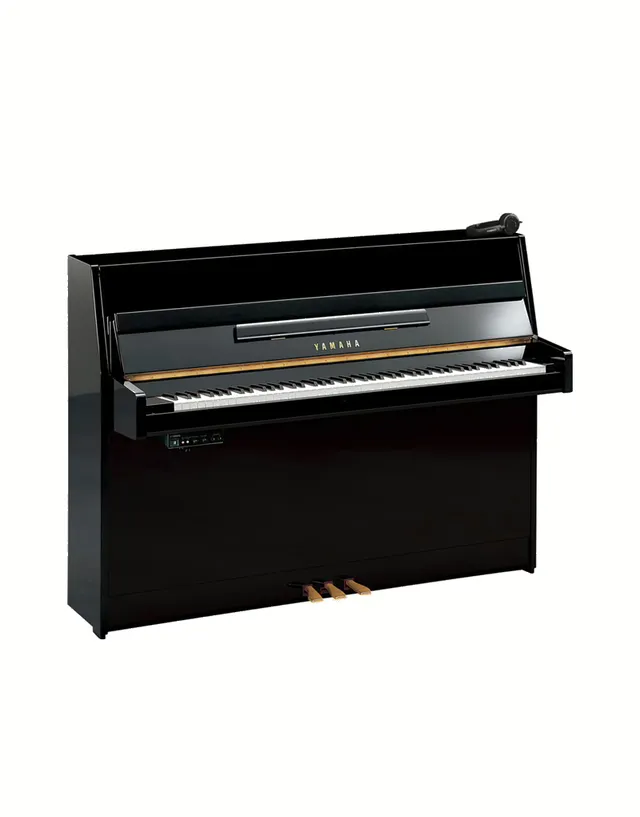 Yamaha B1 Silent pianoforte verticale nero lucido con cuffia