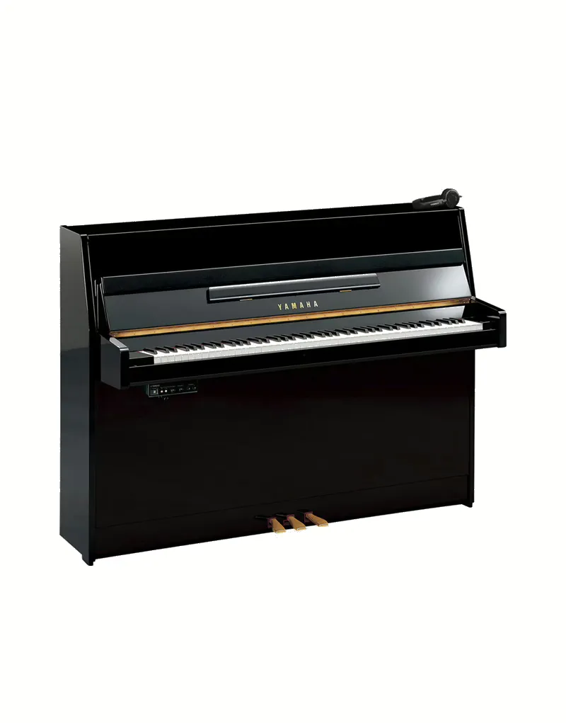 Yamaha B1 Silent pianoforte verticale nero lucido con cuffia