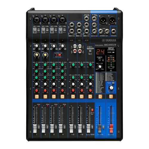 Yamaha MG10XUF mixer analogico 10 canali con fader