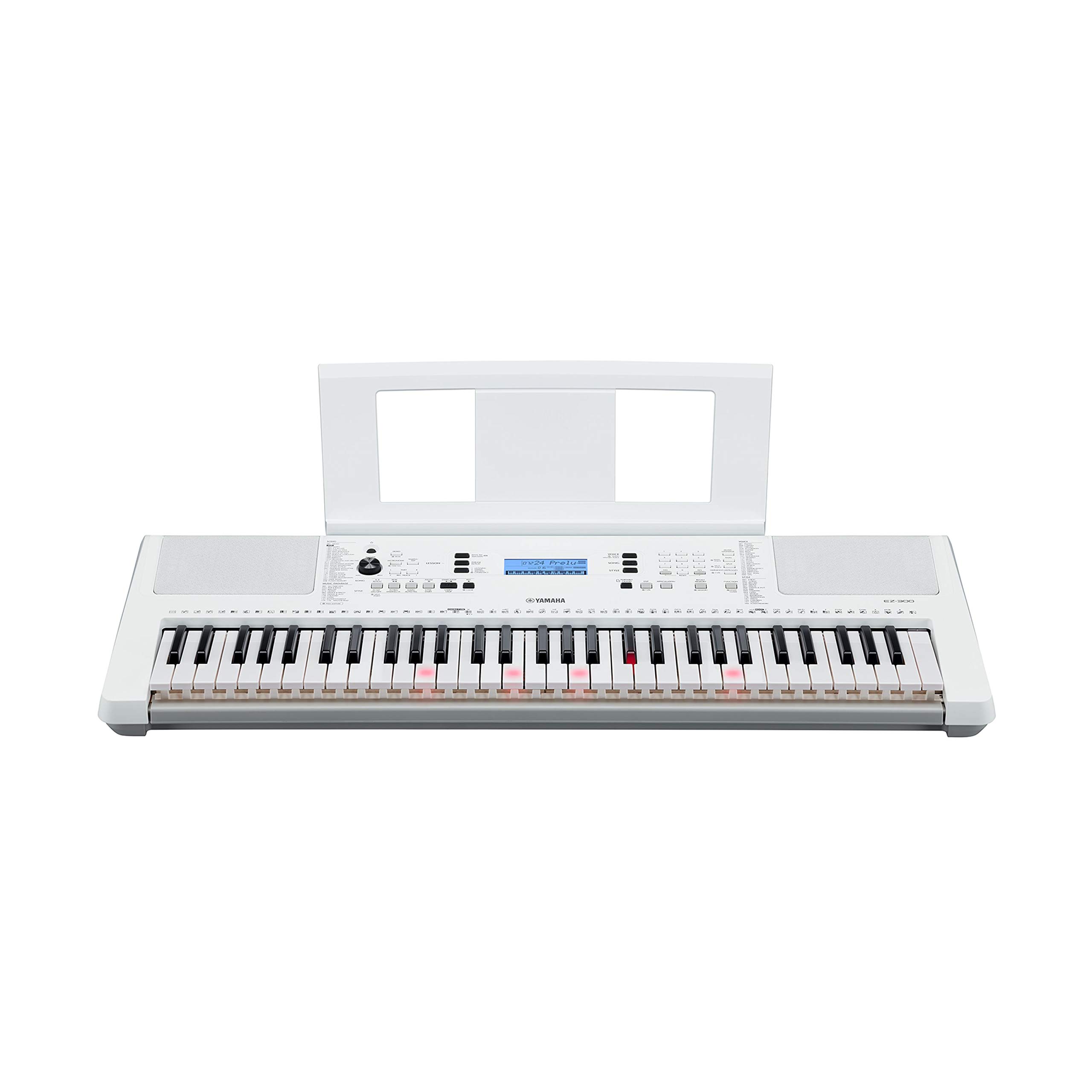 Yamaha EZ-300 tastiera digitale 61 tasti luminosi bianco
