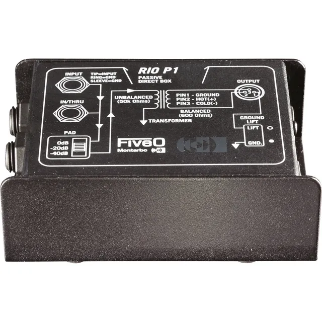 Montarbo FiveO RIO P1 DI Box Passiva Metallo