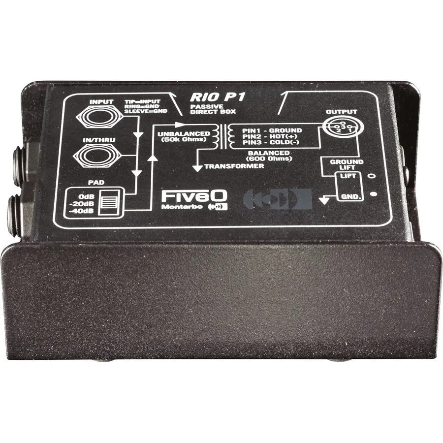 Montarbo FiveO RIO P1 DI Box Passiva Metallo