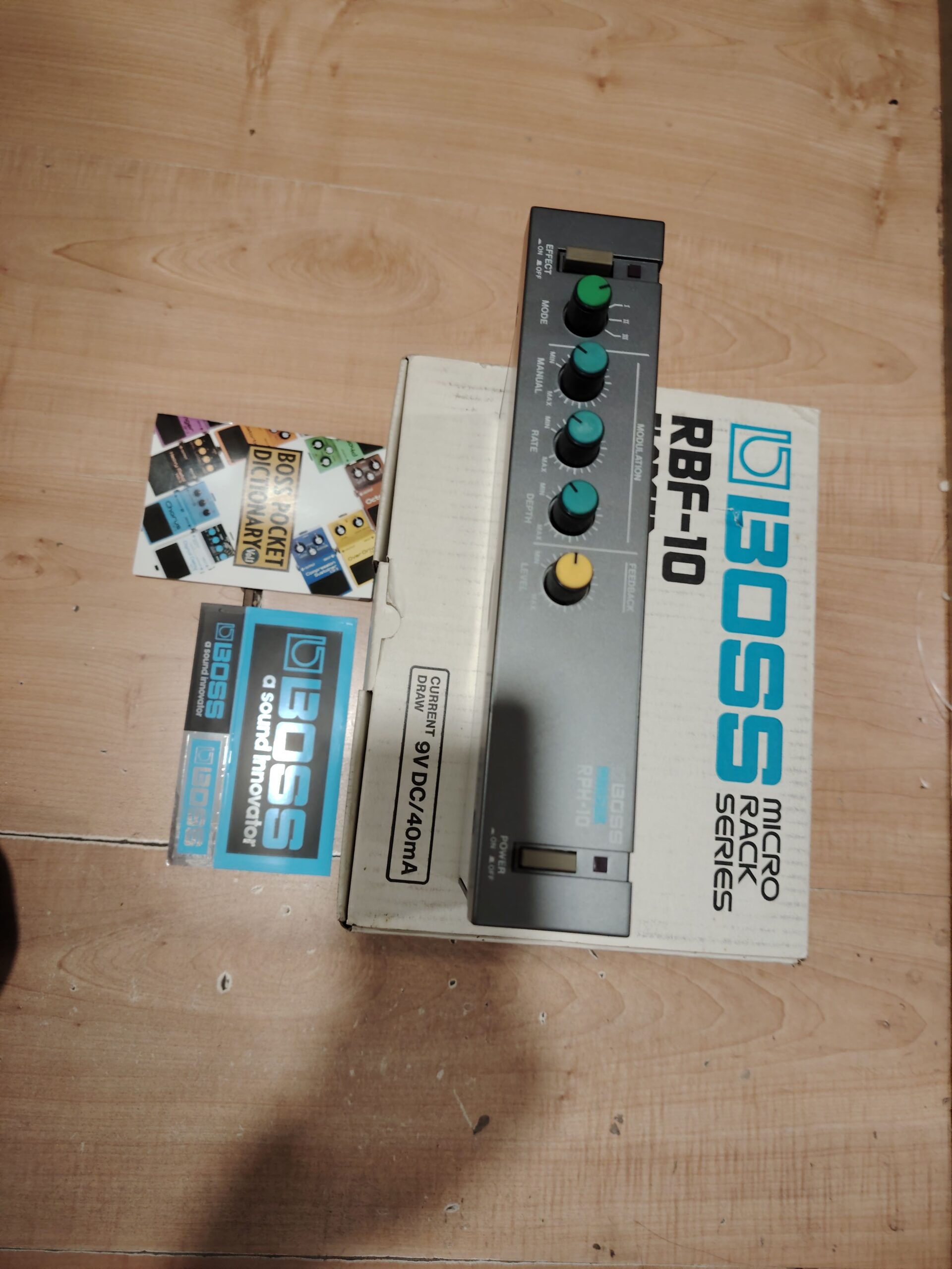 Boss RBF-10 Micro Rack flanger vintage new old stock