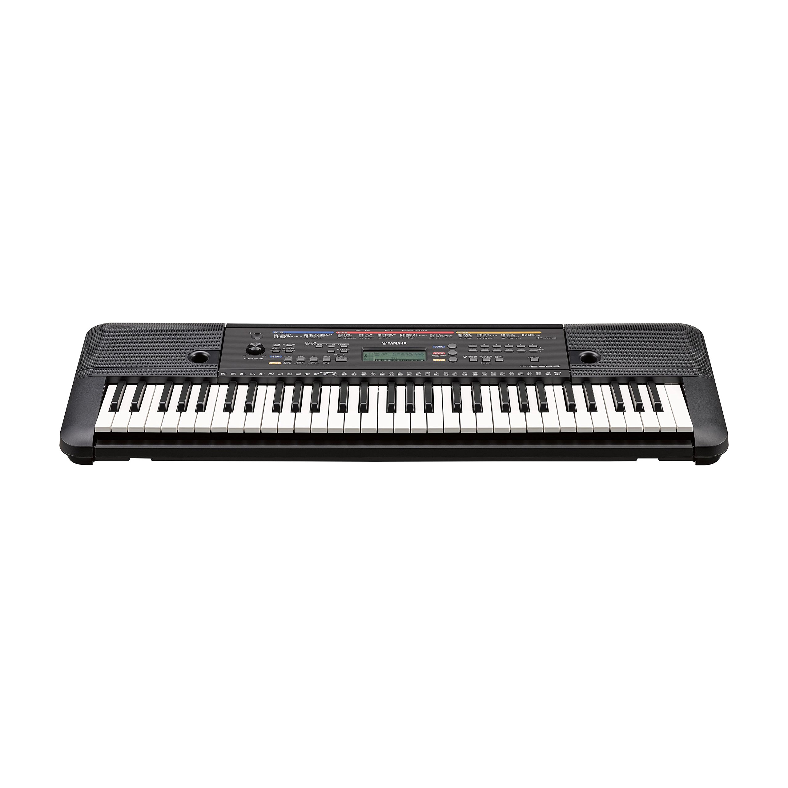Yamaha PSR-E263 tastiera digitale 61 tasti nero principianti