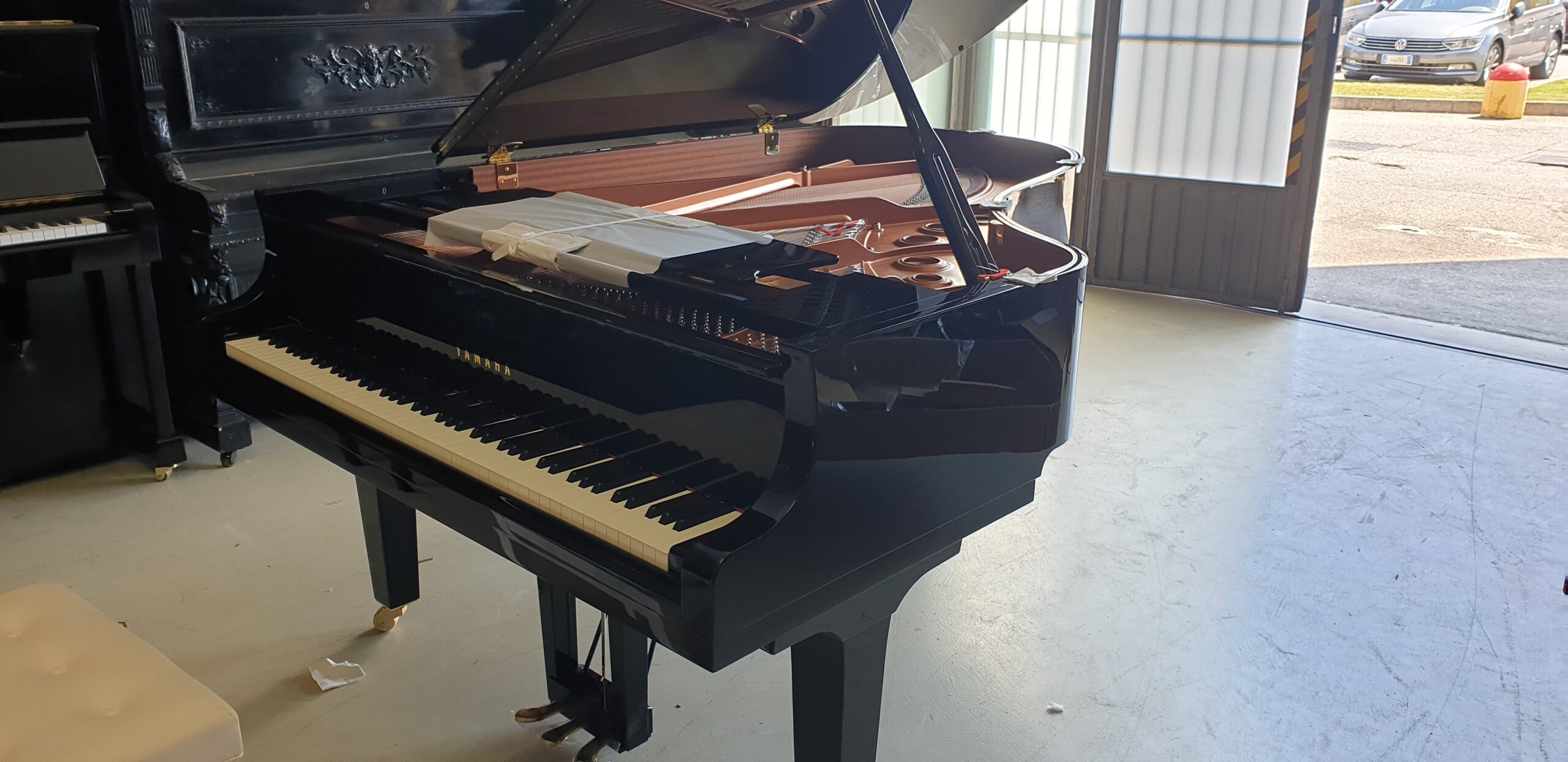 Yamaha C5X pianoforte mezza coda seminuovo ebony