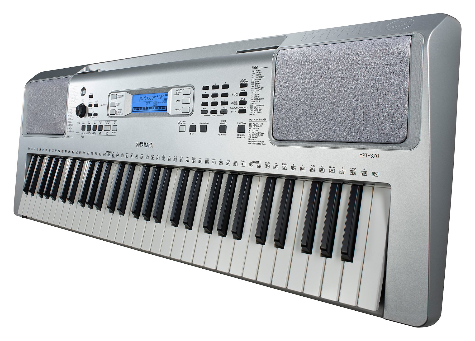 Yamaha YPT370 Tastiera Portatile 61 Tasti Touch