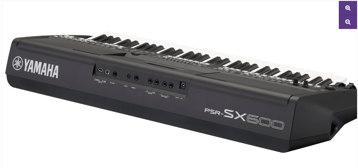 Yamaha PSR-SX600 tastiera arranger 61 tasti con casse