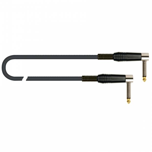Quiklok STR/604K 2BK Cavo Strumento Jack Nero 2 m