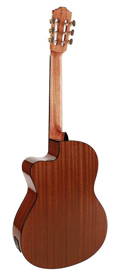 Salvador Cortez CC-10CE chitarra classica amplificata natural