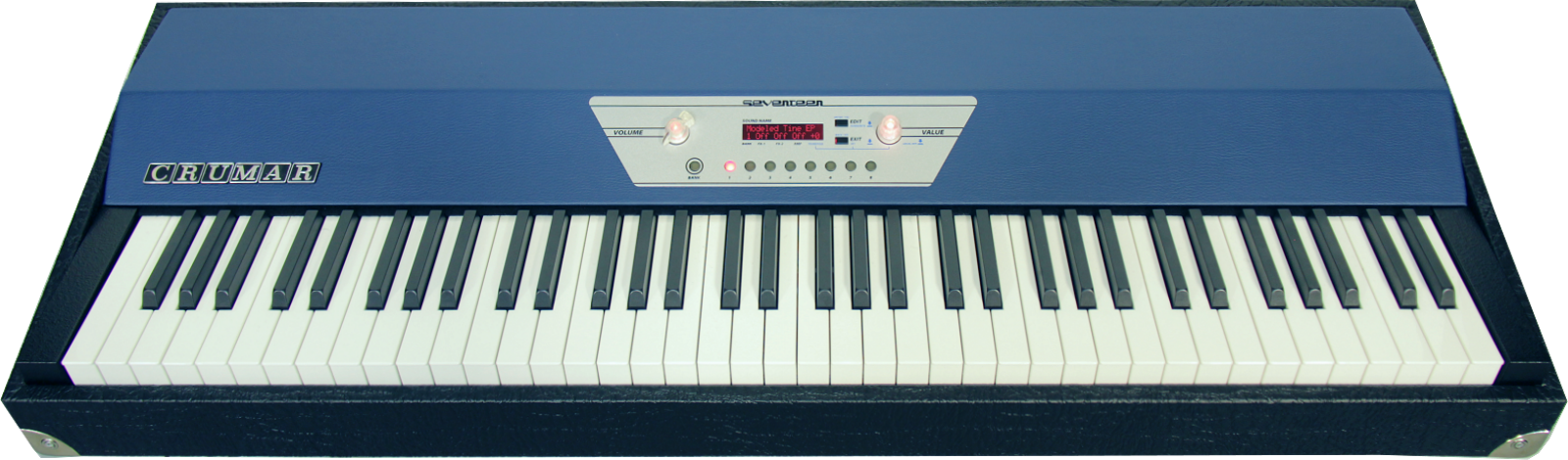 Crumar Seventeen Piano elettrico vintage 73 tasti nero