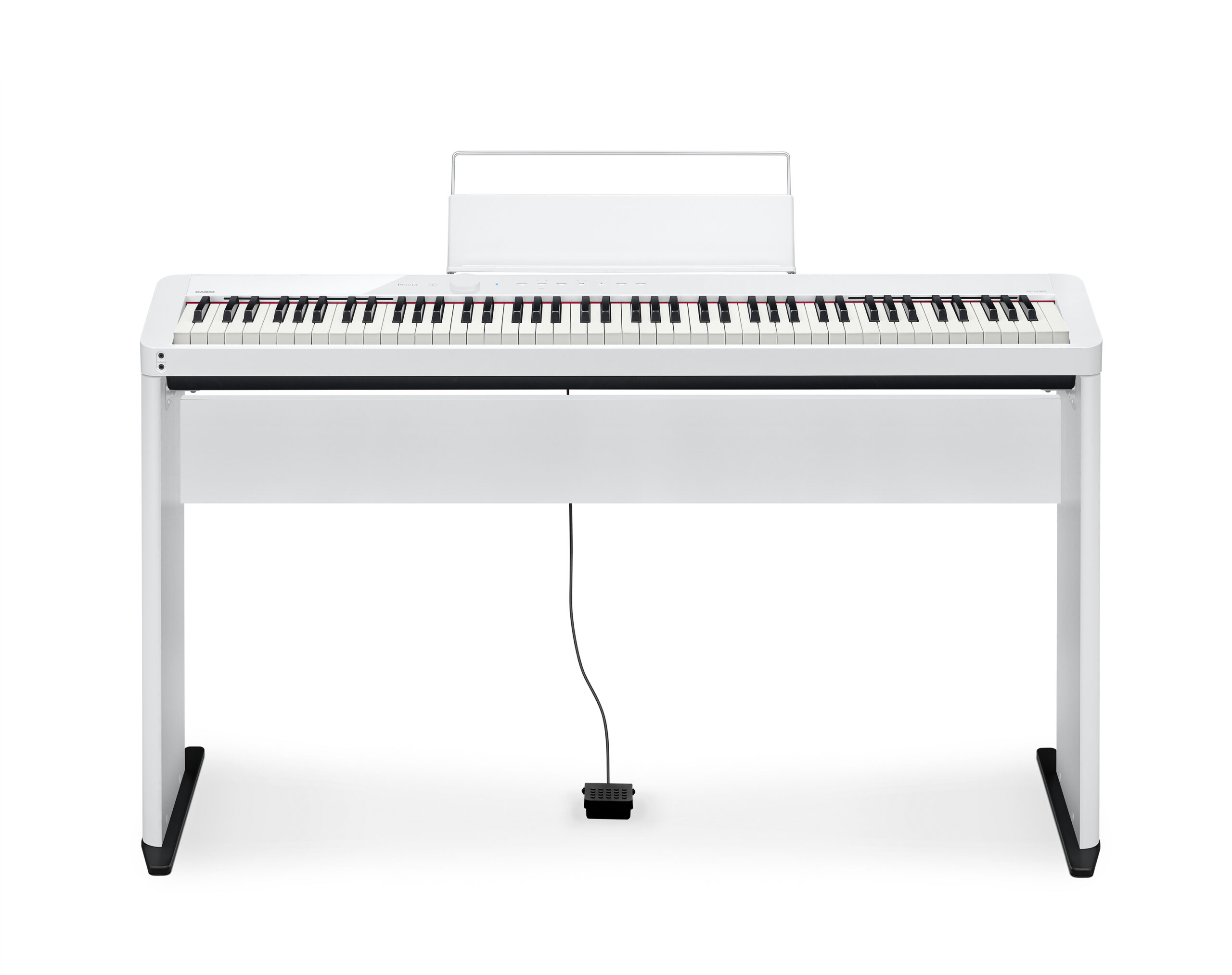 Casio PX-S1100 Pianoforte Digitale Bianco Bundle Bluetooth