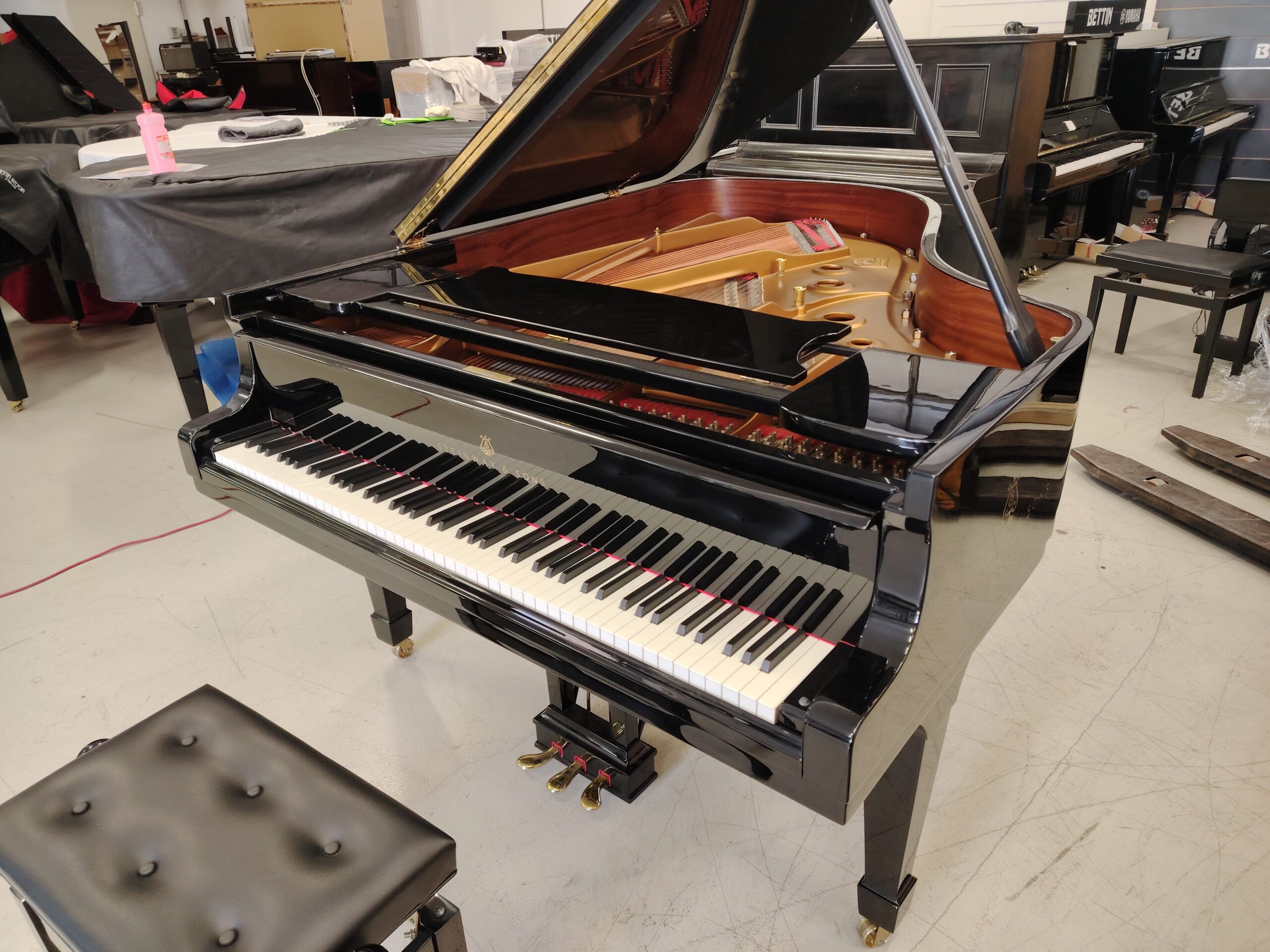 Steinway & Sons A188 pianoforte coda occasione 188 cm